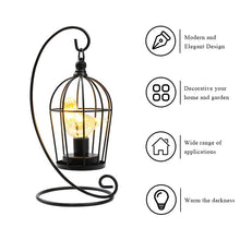 Load image into Gallery viewer, Vintage Birdcage Table Lamp
