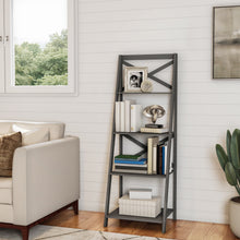 Load image into Gallery viewer, Home 4-Tier Freestanding Ladder Bookshelf
