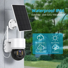 Load image into Gallery viewer, Wireless Security Solar Camera
