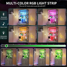 Load image into Gallery viewer, Bar Cabinets with LED Light &amp; Storage
