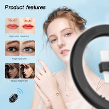 Load image into Gallery viewer, Led Selfie Ring Light With Tripod
