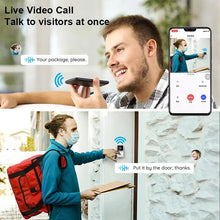 Load image into Gallery viewer, Wireless Doorbell Wi-Fi Home Monitor Surveillance
