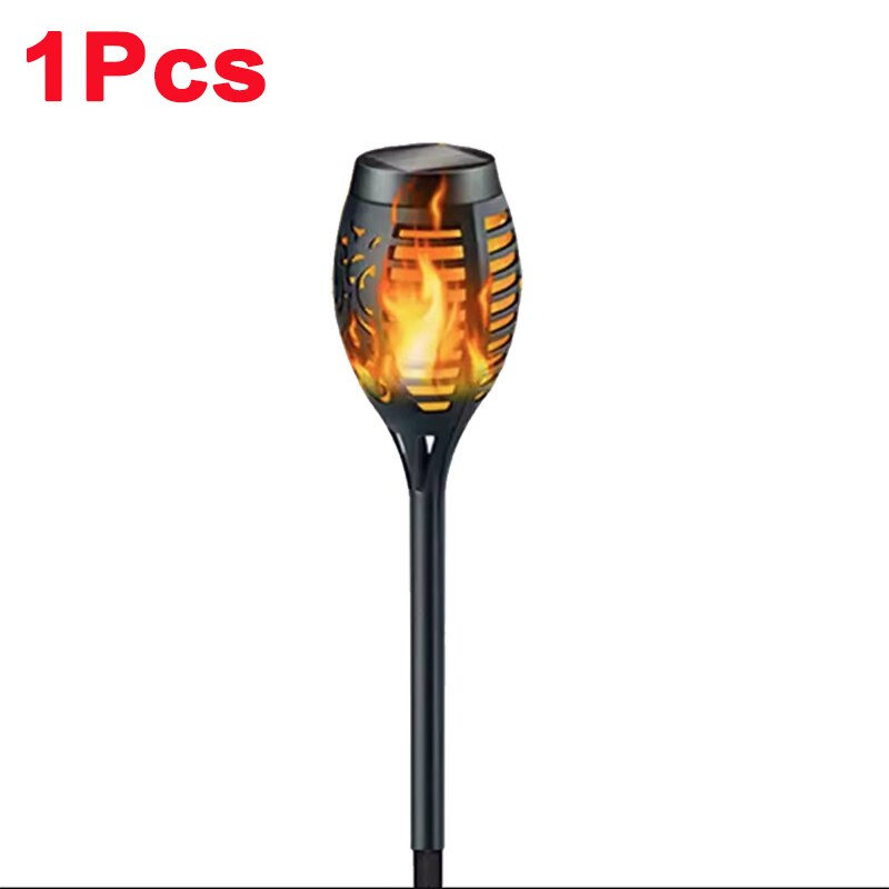 Solar Flame Torch Flickering Light