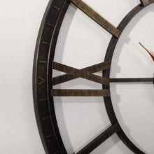 Load image into Gallery viewer, Large Bronze Wall Clock
