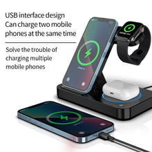 Load image into Gallery viewer, 4 in 1 Foldable Wireless Charging Station For iPhone
