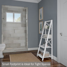 Load image into Gallery viewer, Home 4-Tier Freestanding Ladder Bookshelf
