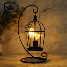 Load image into Gallery viewer, Vintage Birdcage Table Lamp
