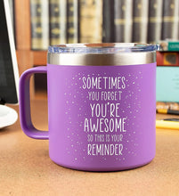 Load image into Gallery viewer, Inspirational Purple Coffee Mug For Women
