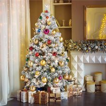 Load image into Gallery viewer, Clear Pre-lit Decorative Artificial Christmas Tree
