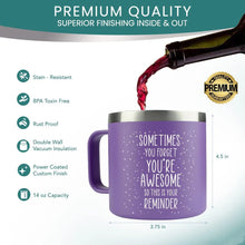 Load image into Gallery viewer, Inspirational Purple Coffee Mug For Women
