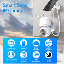 Load image into Gallery viewer, Solar Camera Wifi Outdoor
