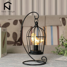 Load image into Gallery viewer, Vintage Birdcage Table Lamp
