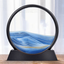 Load image into Gallery viewer, 3D Hourglass Deep Sea Sandscape In Motion Display
