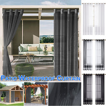 Load image into Gallery viewer, Waterproof Outdoor Garden Decoration Sheer Curtains - lanceinternetenterprises
