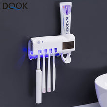 Load image into Gallery viewer, Multifunction Toothpaste Dispenser and Storage Holder
