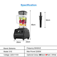 Load image into Gallery viewer, Home Professional Power Blender mixer - lanceinternetenterprises
