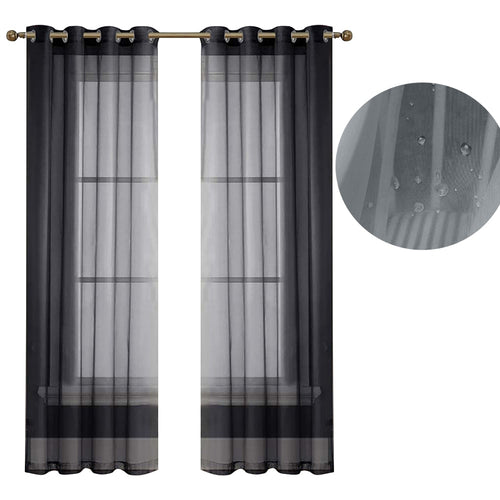 Waterproof Outdoor Garden Decoration Sheer Curtains - lanceinternetenterprises