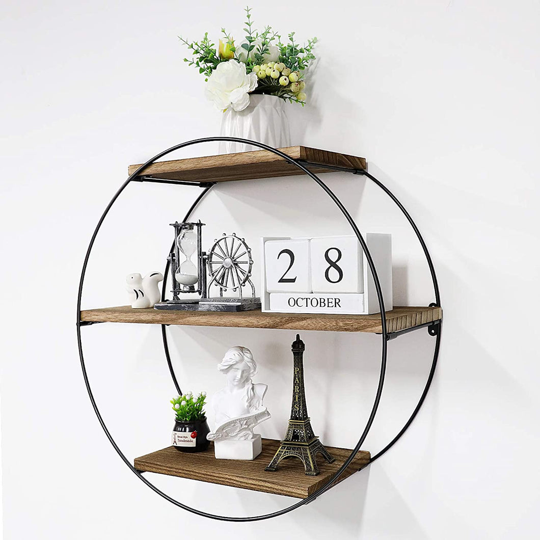 3 Tier Mounted Floating Metal Shelves - lanceinternetenterprises