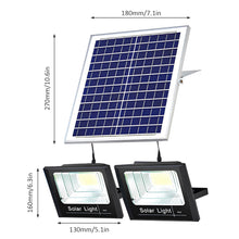 Load image into Gallery viewer, Solar Street Light Super Bright Solar LED Light Outdoor Path Lamp W/ Remote Control IP67 Waterproof Solar Spotlight Garden Light
