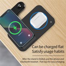 Load image into Gallery viewer, 4 in 1 Foldable Wireless Charging Station For iPhone
