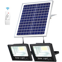 Load image into Gallery viewer, Solar Street Light Super Bright Solar LED Light Outdoor Path Lamp W/ Remote Control IP67 Waterproof Solar Spotlight Garden Light
