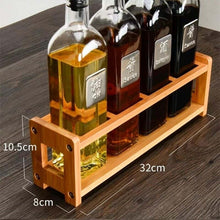 Load image into Gallery viewer, Wooden Spice Rack Kitchen Organizer
