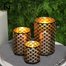 Load image into Gallery viewer, 3Pcs Metal Candle Holder
