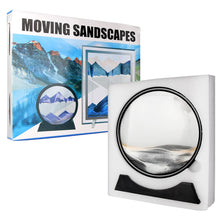 Load image into Gallery viewer, 3D Hourglass Deep Sea Sandscape In Motion Display
